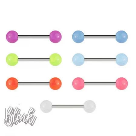 Titanium Barbell with UV Top