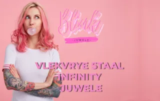 Vlekvrye Staal Infinity Juwele