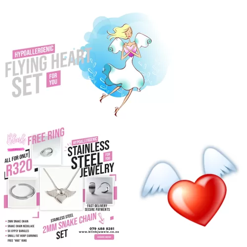 Flying Heart Set