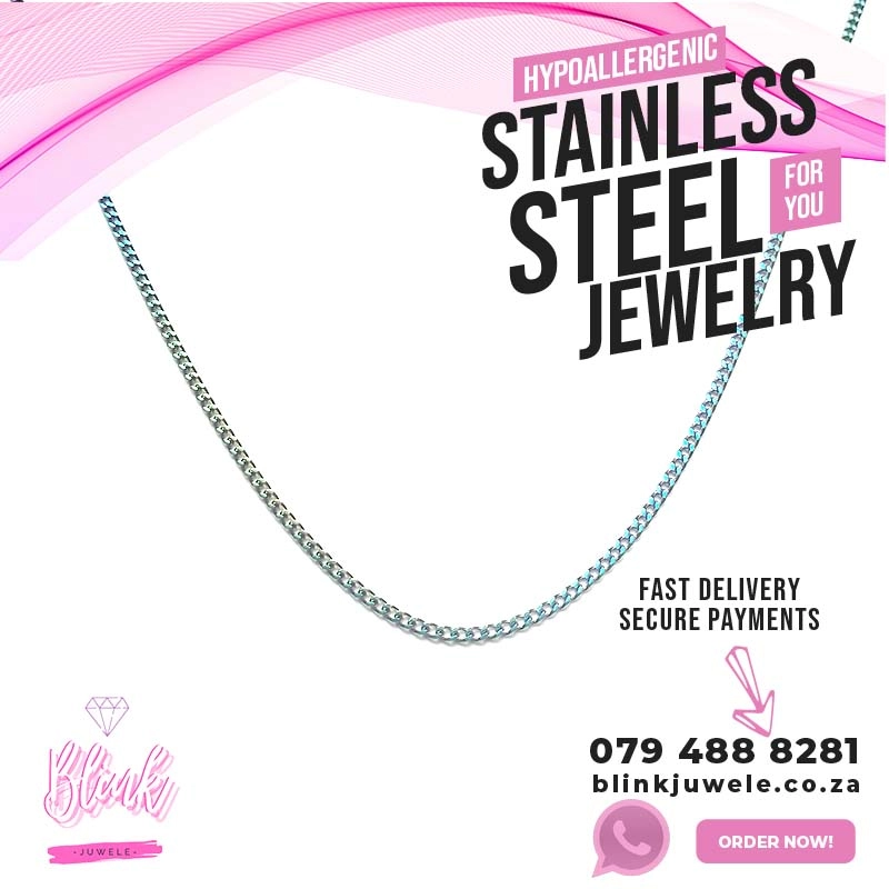 2mm iridescent Flat Rolled Necklace