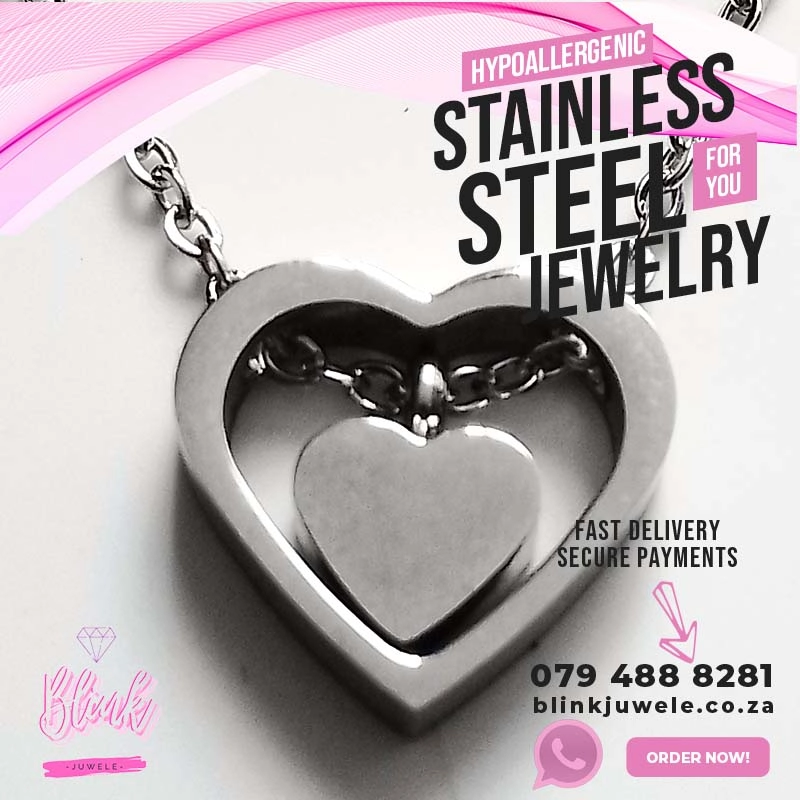 Heart in Heart Necklace