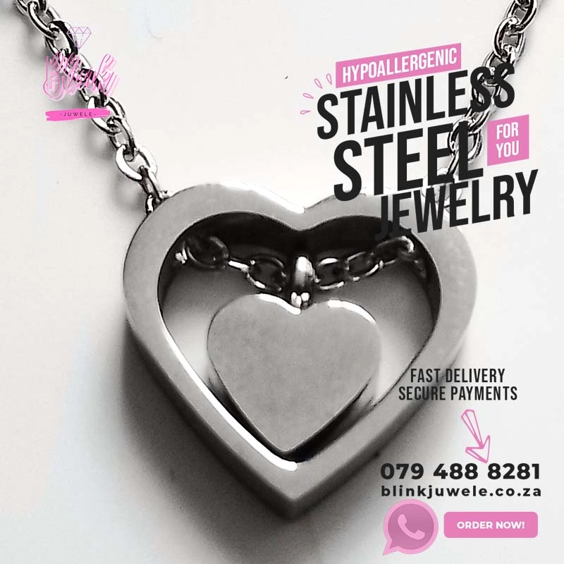 Heart in Heart Necklace