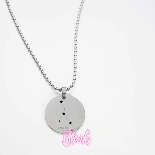 Cancer Zodiac Sign Necklace