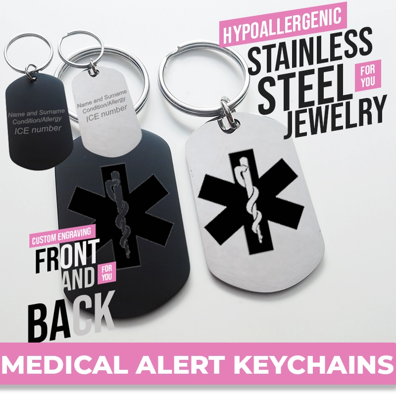 Medical Alert Keychains