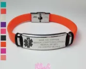 Custom Medical Alert Bracelet #7