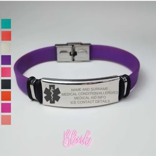 Custom Medical Alert Bracelet #4