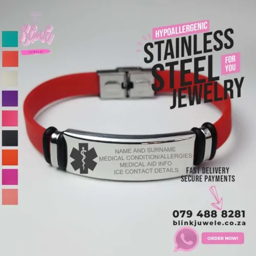 Custom Medical Alert Bracelet #3