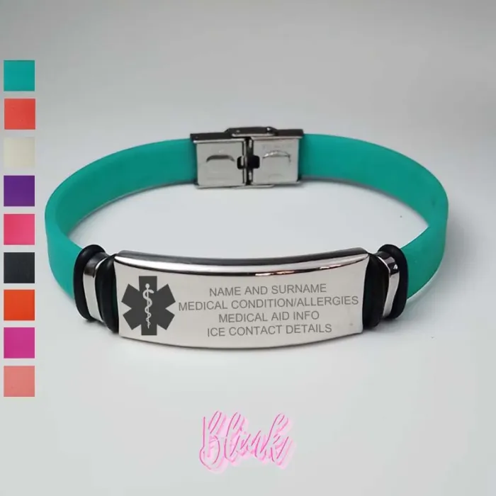 Custom Medical Alert Bracelet #6