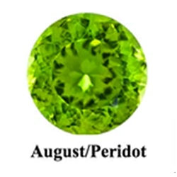 Information on Peridot Birthstone jewelry