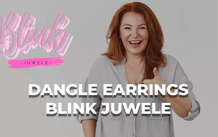 Dangle earrings Blink Juwele