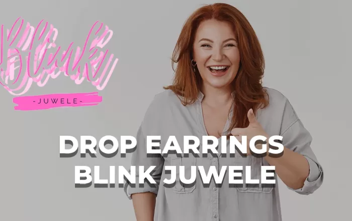 Drop earrings Blink Juwele