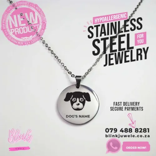 Mastiff Engraved Dog Breed Necklace