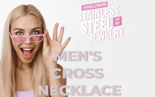 Men's cross necklace