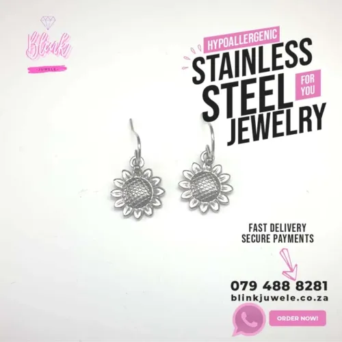 Petite Sunflower Earrings