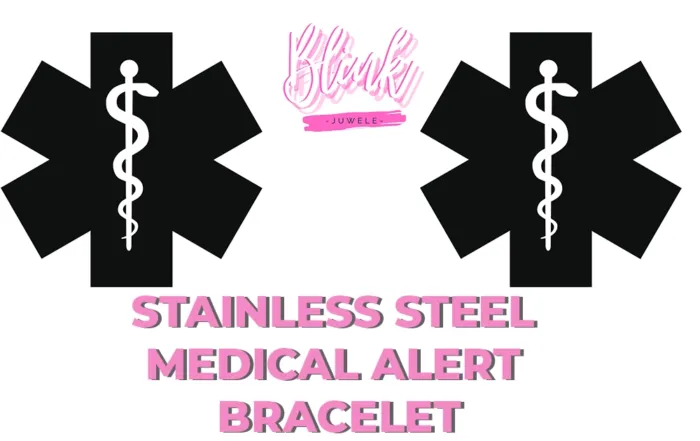 Stainless Steel Medical Alert Bracelet
