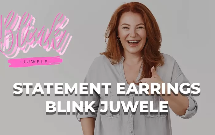 Statement earrings Blink Juwele
