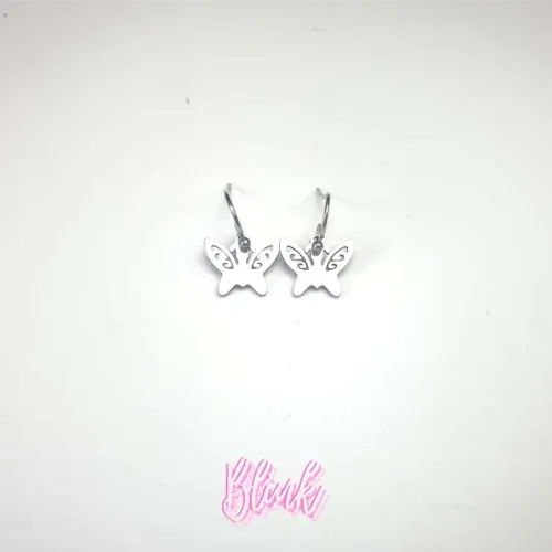 Tribal Butterfly Dangle Earrings