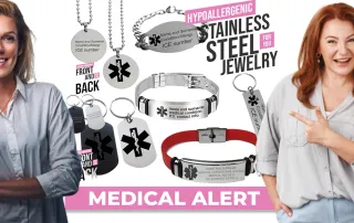 ICE on medical bracelet