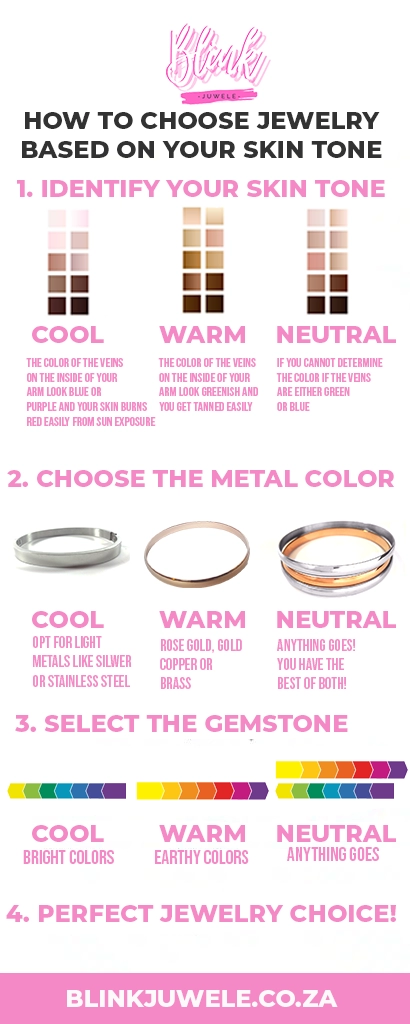 HOW TO CHOOSE JEWELRY BASED ON YOUR SKIN TONE