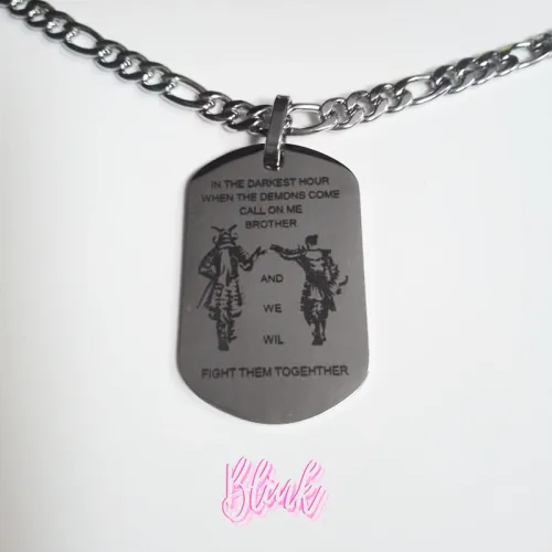 Samurai Dogtag Necklace
