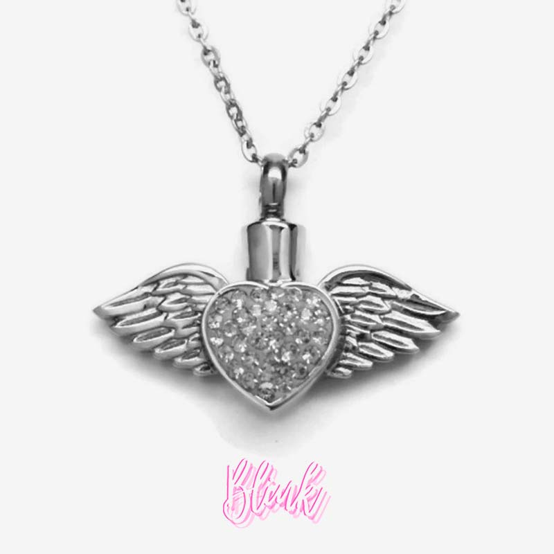 Angel Wing Cremation Pendant