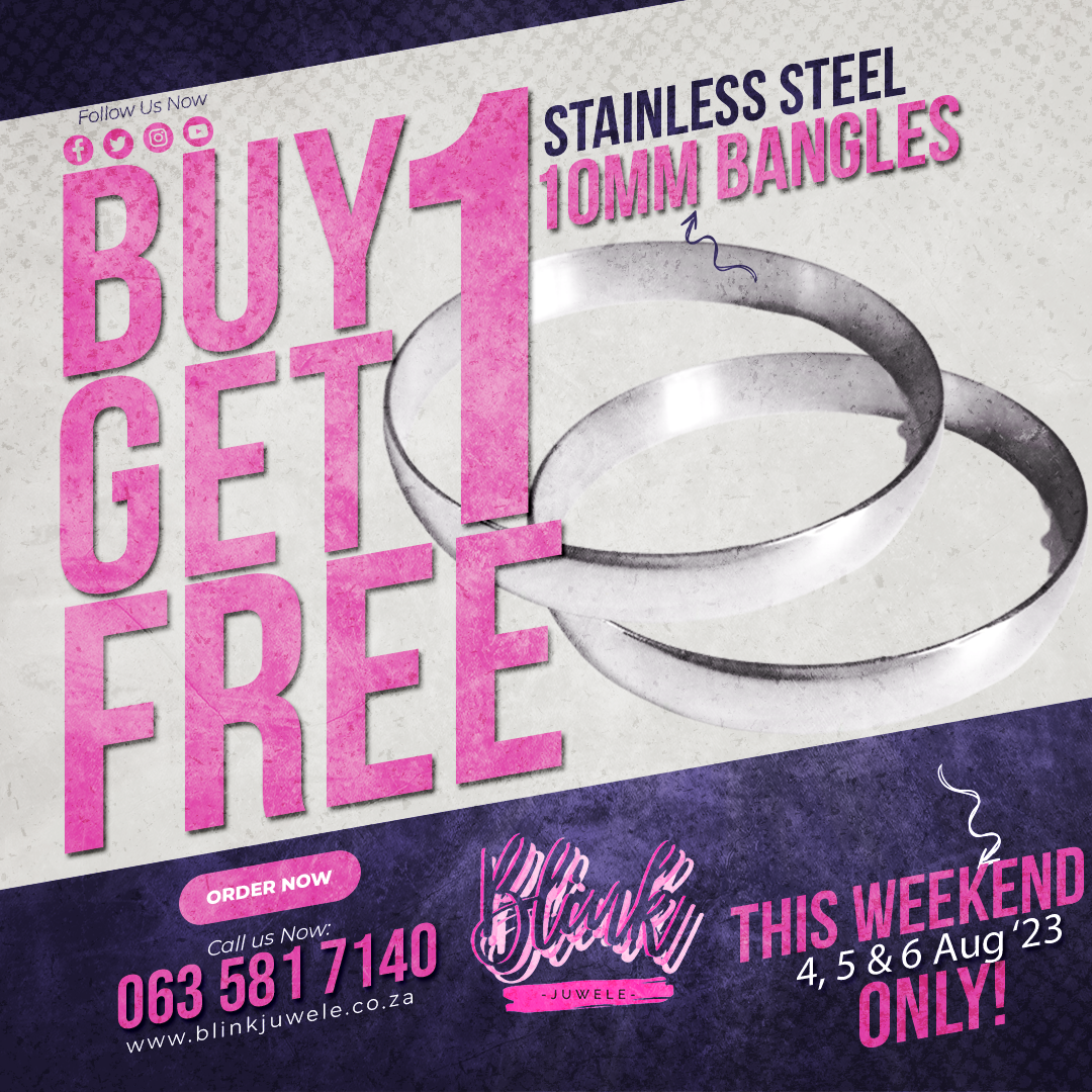 10mm Bangles Buy one Get on FREE