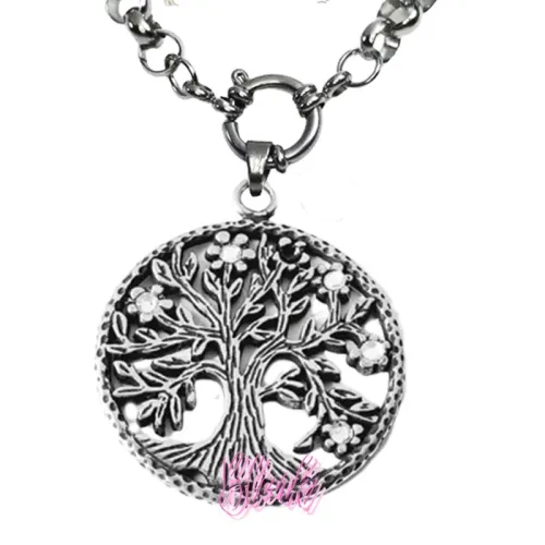 Bulky Cherry Blossom Necklace