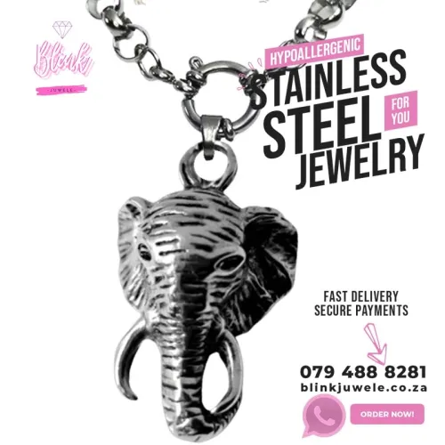 Elephant Head Pendant