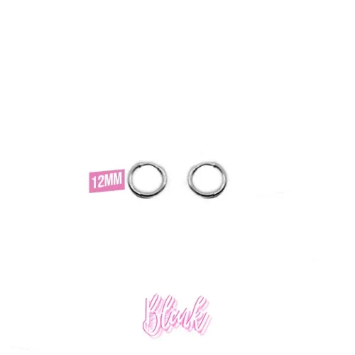 Hoop earrings (12mm)