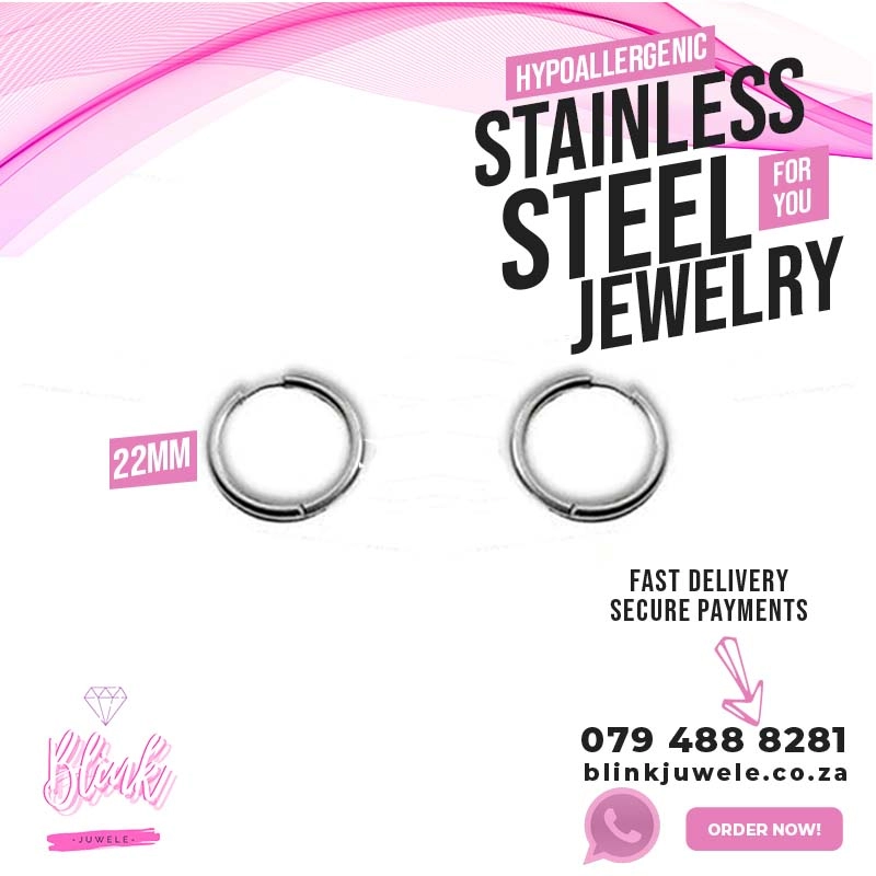 Hoop earrings (22mm)