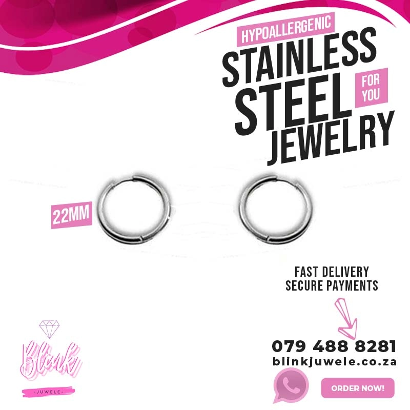 Hoop earrings (22mm)