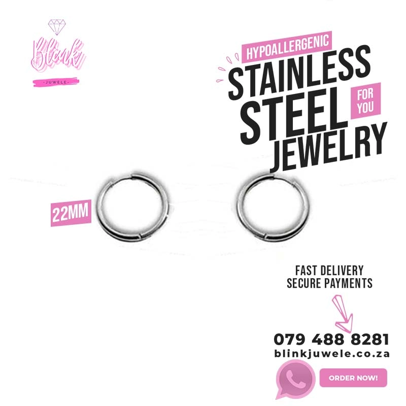 Hoop earrings (22mm)