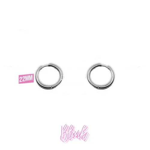 Hoop earrings (22mm)