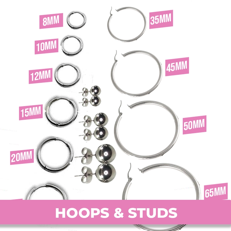 Hoop & Stud Earrings