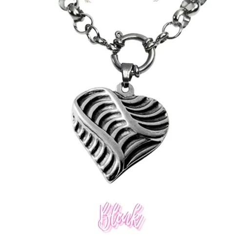 Line Heart Pendant