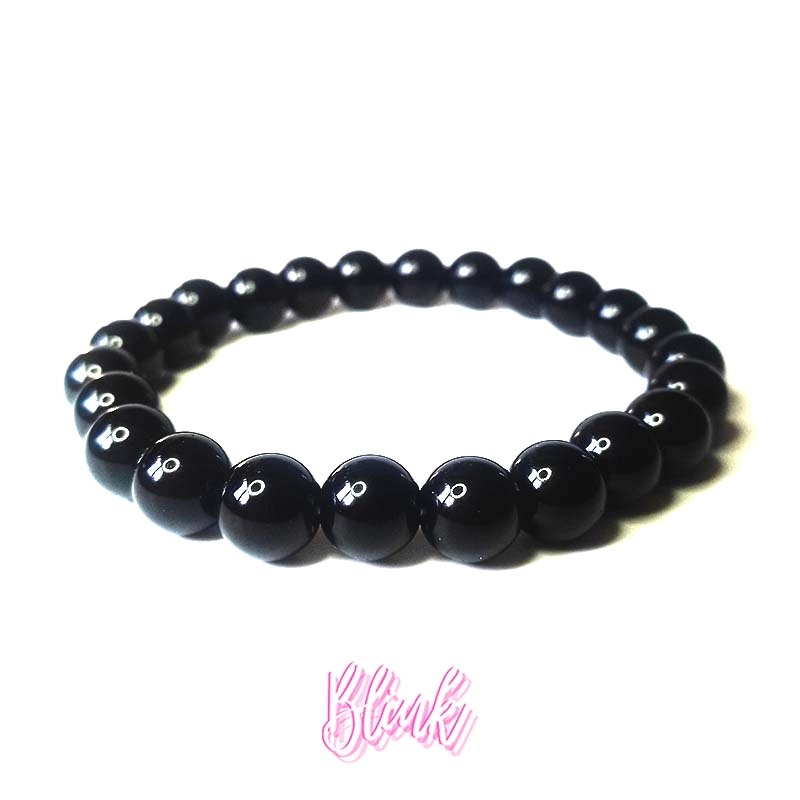 Black Onyx Gemstone Bracelet