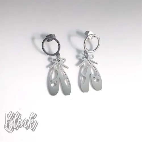 Ballet Shoe Earrings