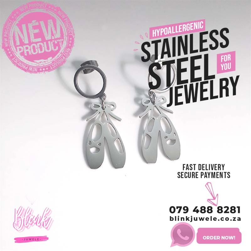 Ballet Shoe Earrings