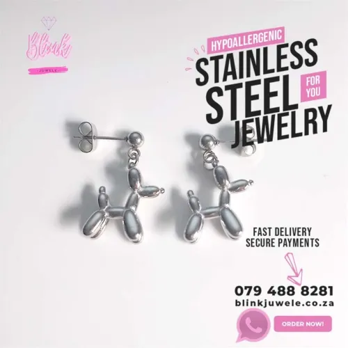 Dog Balloon animal Earrings