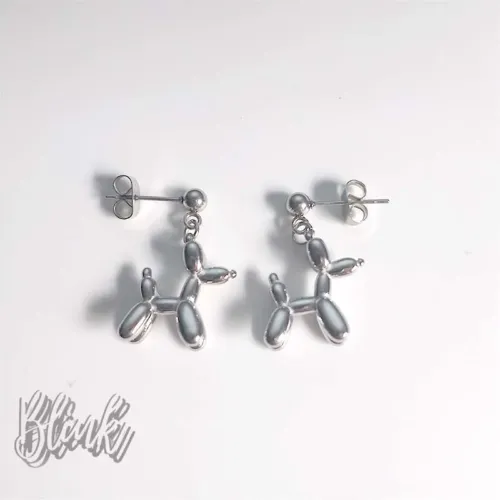 Dog Balloon animal Earrings