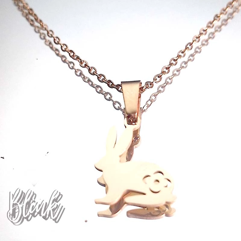 Rabbit Flower Necklace