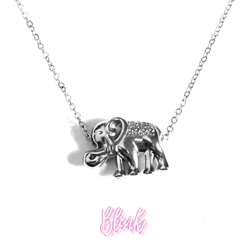 Elephant Slider Necklace