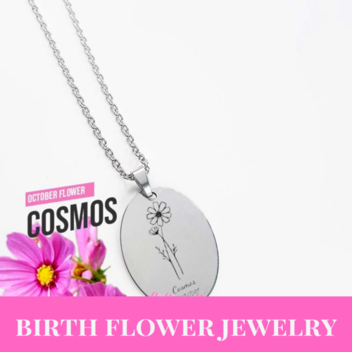 Birth Flower Jewelry